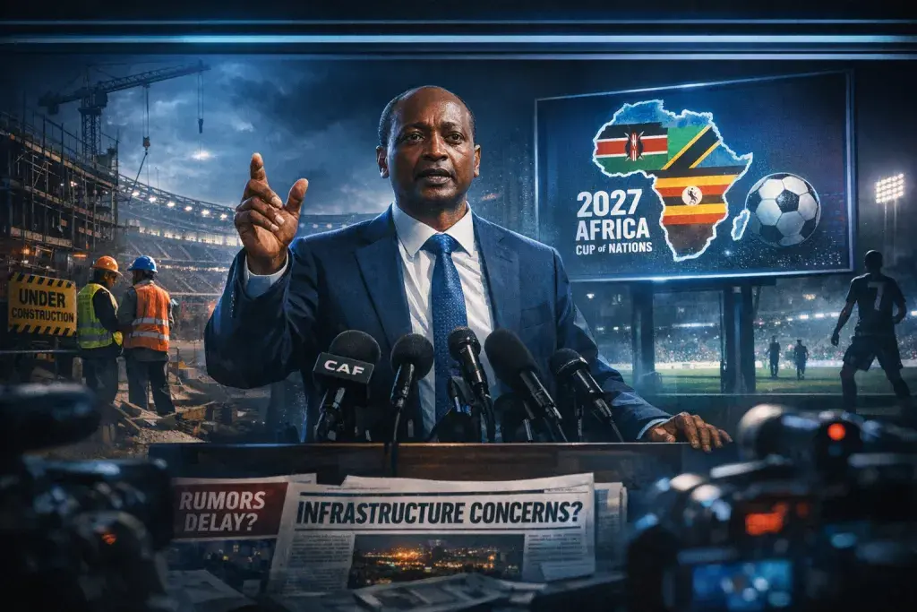 CAF President Rejects Claims of 2027 Africa Cup Delay Amid Infrastructure Concerns