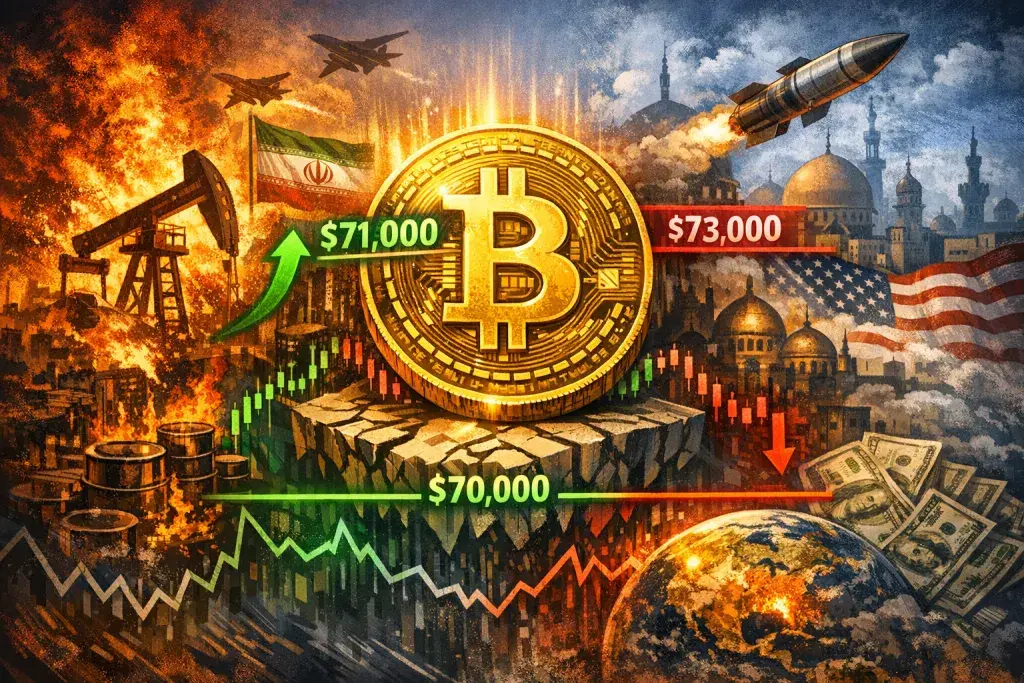 Bitcoin Holds Above $71,000 as Geopolitical Pressure Tests Crypto Markets
